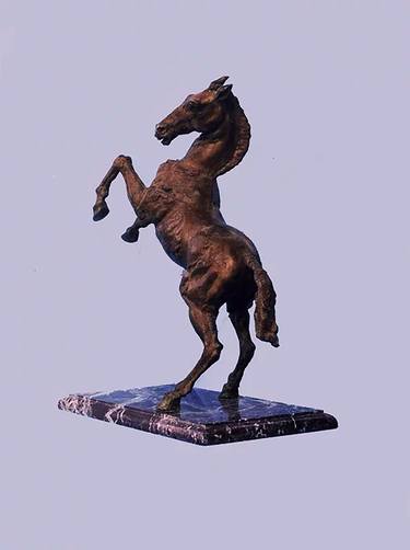 Horse. Butsyfal ,bronze, 2003 year ,H-50 cm thumb