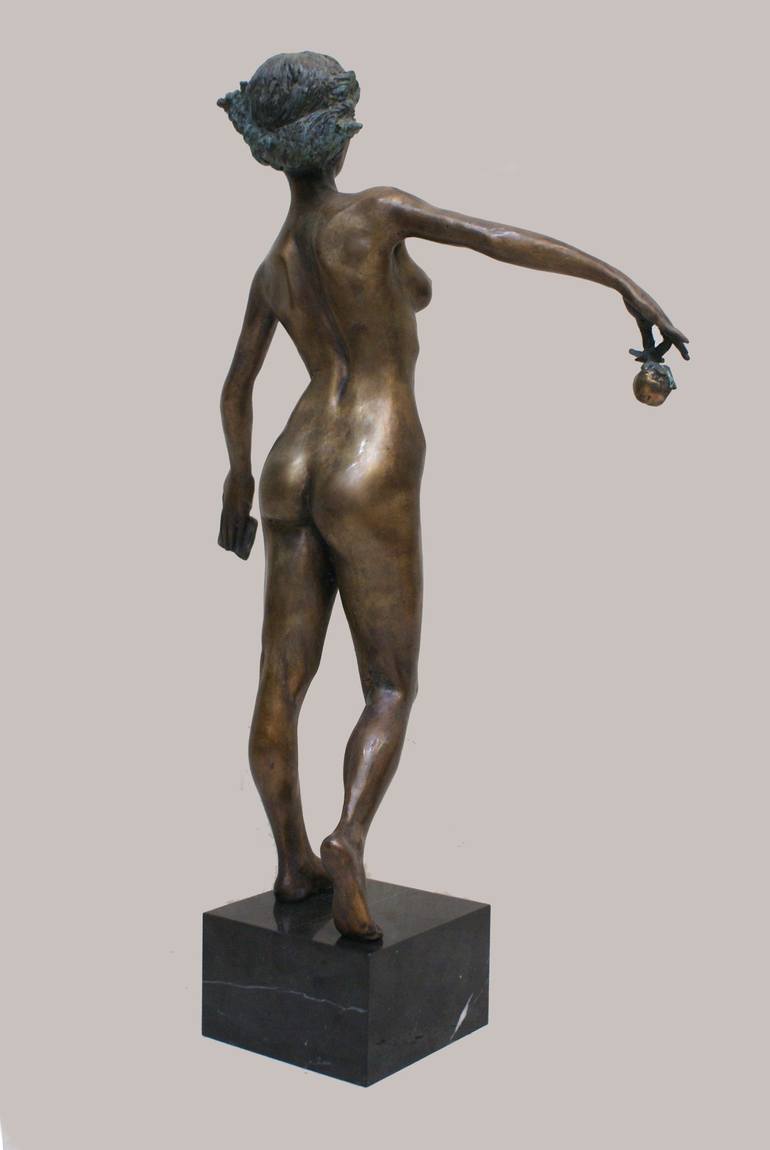 Original Fine Art Erotic Sculpture by Serhii Brylov