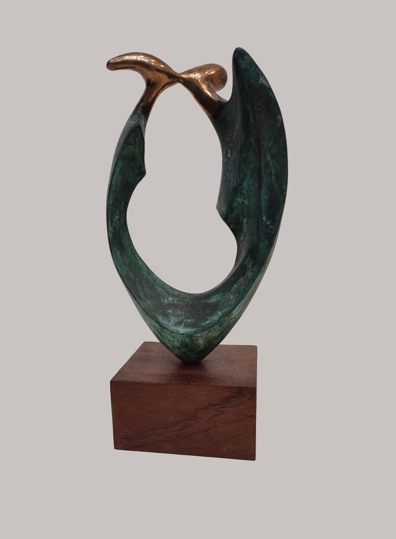Original Figurative Love Sculpture by Serhii Brylov
