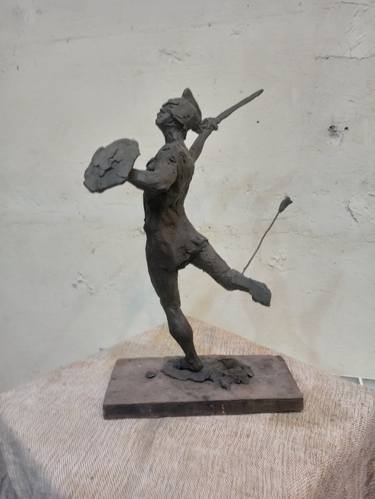 Original Figurative Classical mythology Sculpture by Serhii Brylov