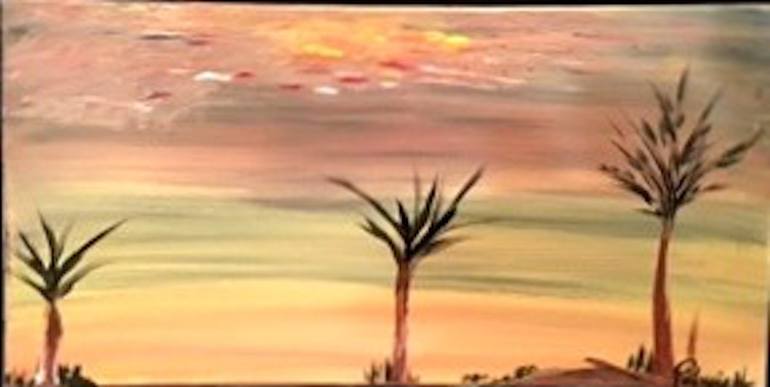 Original Abstract Nature Painting by Patricia Houston