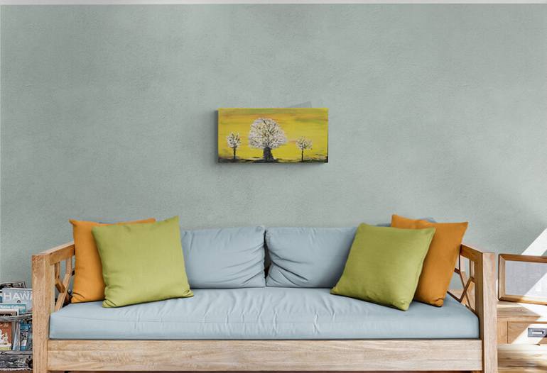 Original Art Deco Abstract Painting by Patricia Houston