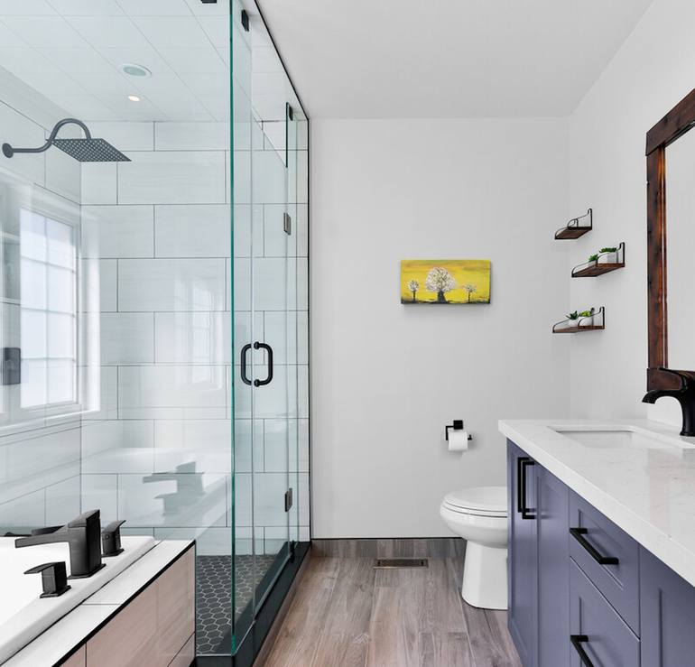 Original Art Deco Abstract Painting by Patricia Houston