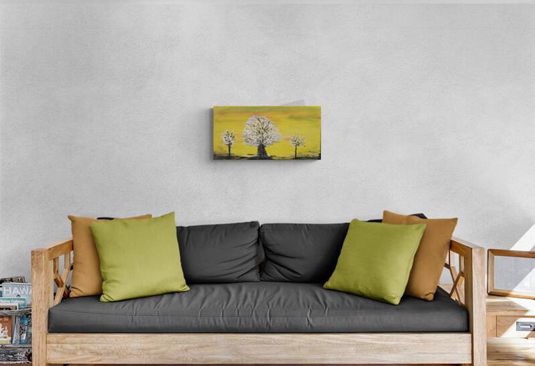 Original Art Deco Abstract Painting by Patricia Houston