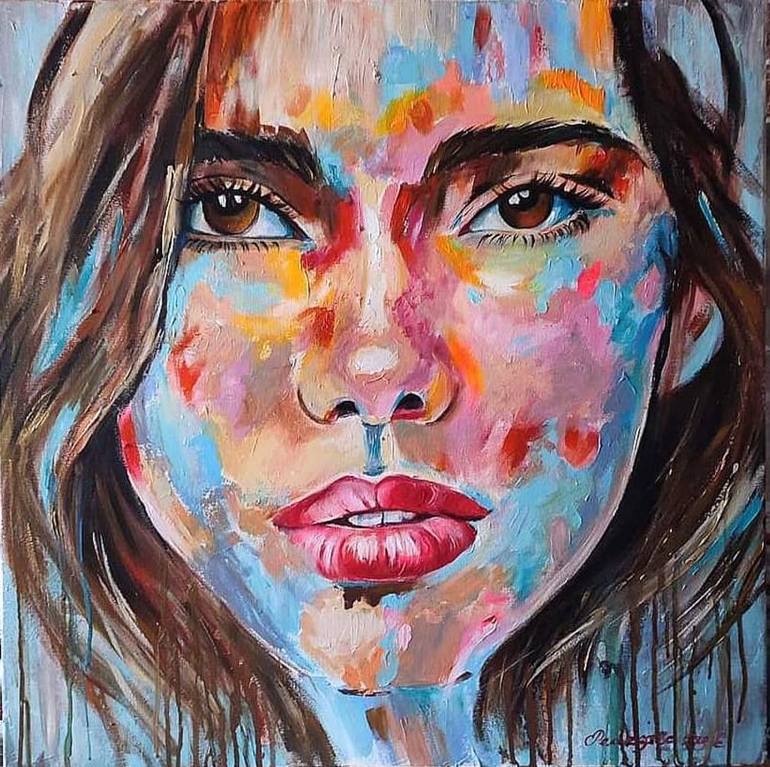 Sensual rebellion Painting by Elena Remezovskaya | Saatchi Art