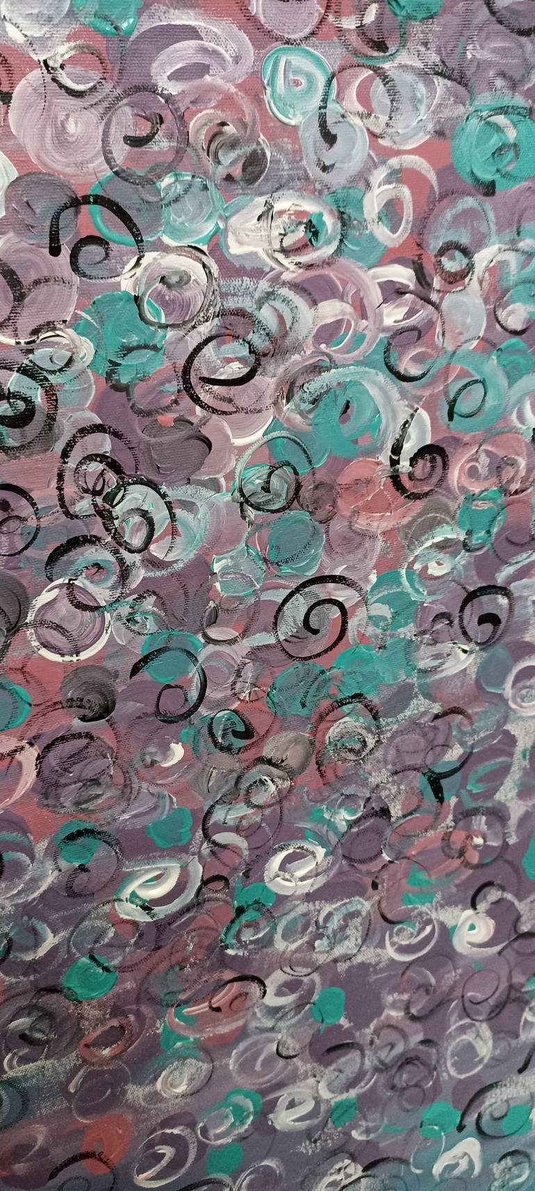 Original Abstract Painting by Tülay Karaman