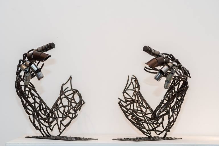 Original Figurative Body Sculpture by George Pafitis