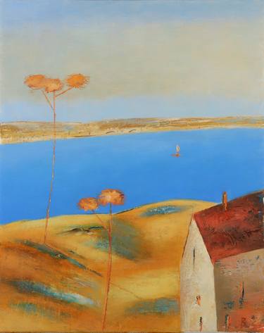 Print of Abstract Beach Paintings by Kestutis Jauniskis