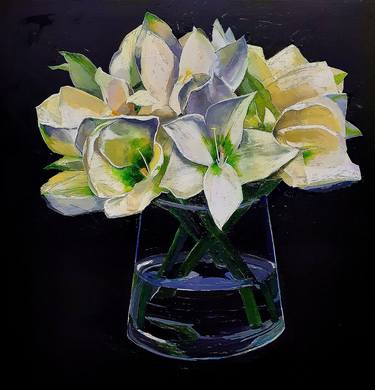 Original Floral Paintings by Kenneth McClymont