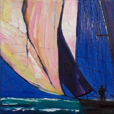 Original Figurative Ship Paintings by Kenneth McClymont