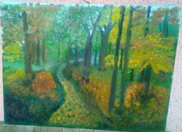 Original Figurative Nature Painting by Rosi Rita