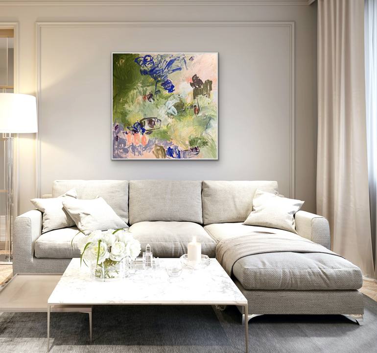 Original Abstract Expressionism Abstract Painting by Carolyne Jane