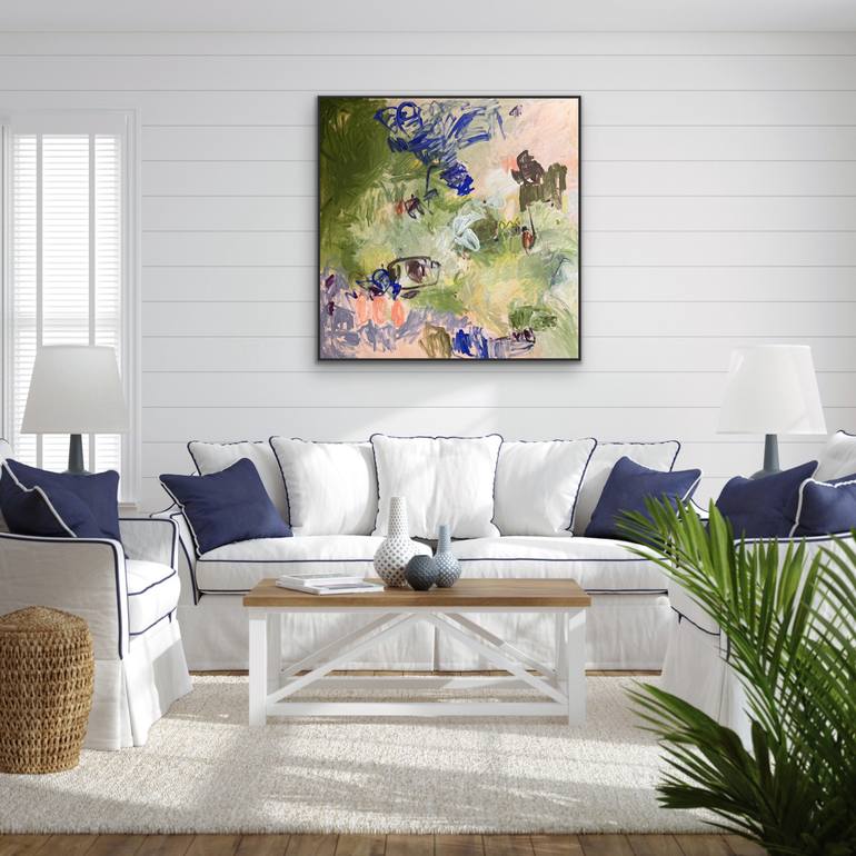 Original Abstract Expressionism Abstract Painting by Carolyne Jane