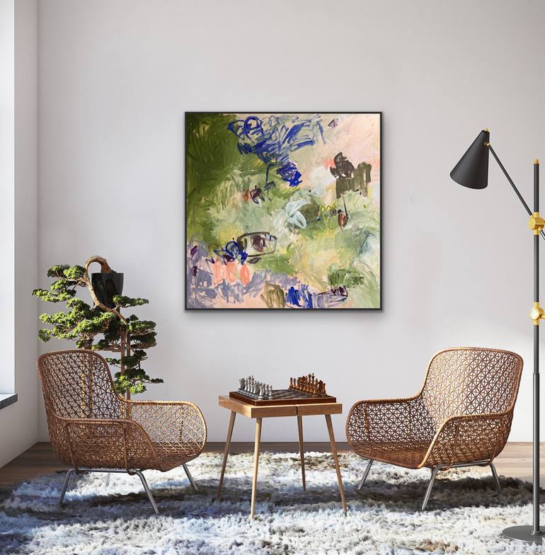 Original Abstract Expressionism Abstract Painting by Carolyne Jane