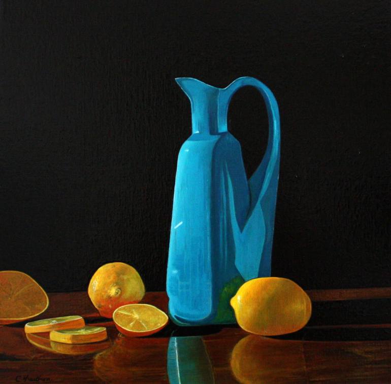 Still Life No.1 Painting by Carl Hawthorn | Saatchi Art