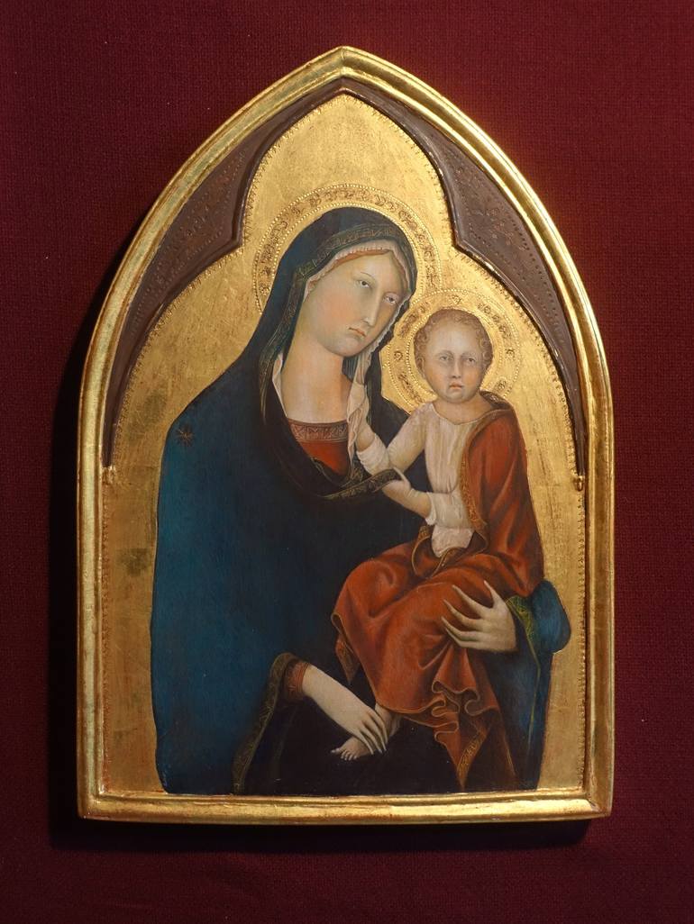 Madonna And Child Metal Prints for Sale