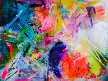 Original Abstract Paintings by Lorenzo Picchiotti