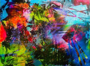 Original Modern Abstract Paintings by Lorenzo Picchiotti