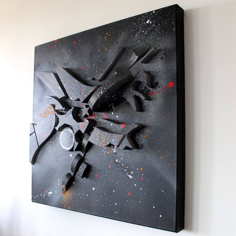 Original Abstract Painting by David Dela