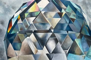 Original Cubism Abstract Paintings by Shannon Dunn