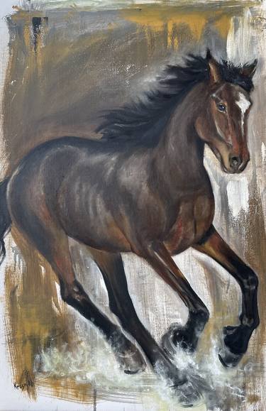 Original Horse Paintings by Irina Krasnykh