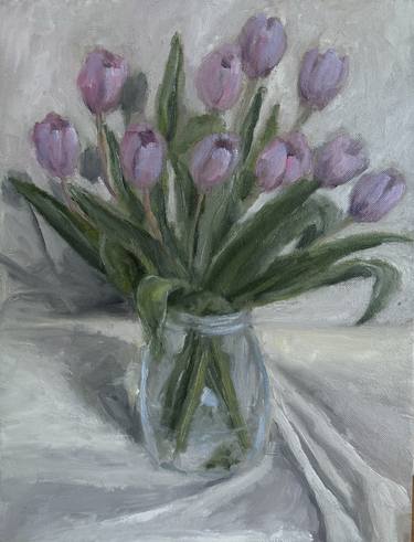 Original Impressionism Floral Paintings by Irina Krasnykh