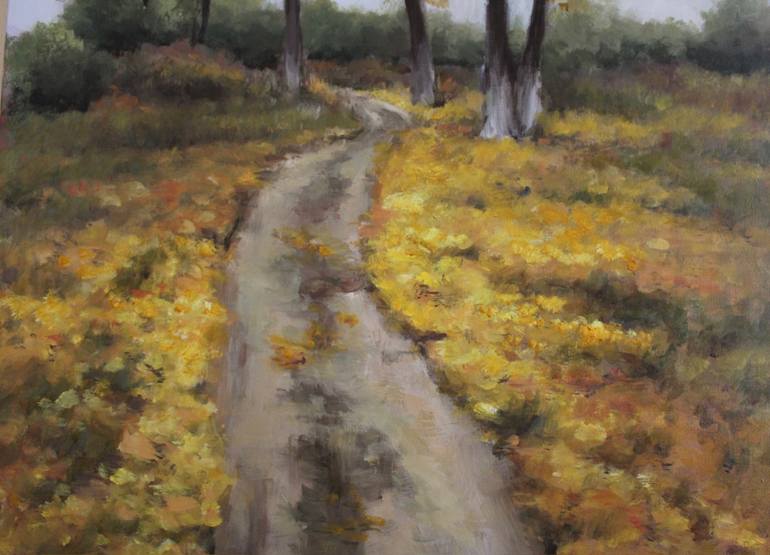 Original Realism Landscape Painting by Irina Krasnykh