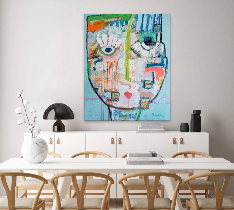 Original Abstract Expressionism Abstract Painting by Aleea Jaques