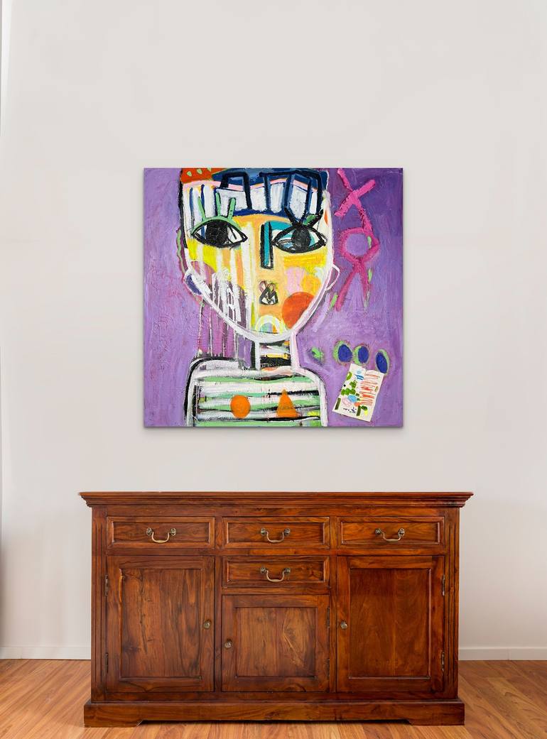 Original Abstract Expressionism Abstract Painting by Aleea Jaques