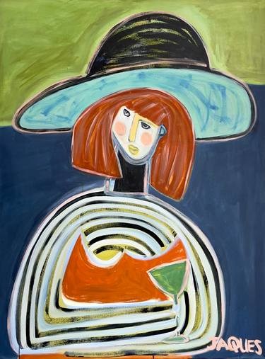 Original Abstract People Paintings by Aleea Jaques