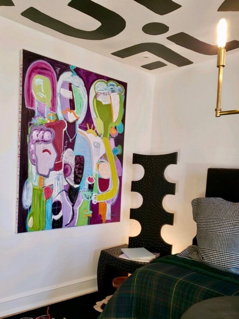 Original Abstract Expressionism Abstract Painting by Aleea Jaques