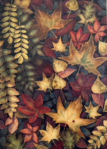 Original Floral Paintings by Natalia Stineli
