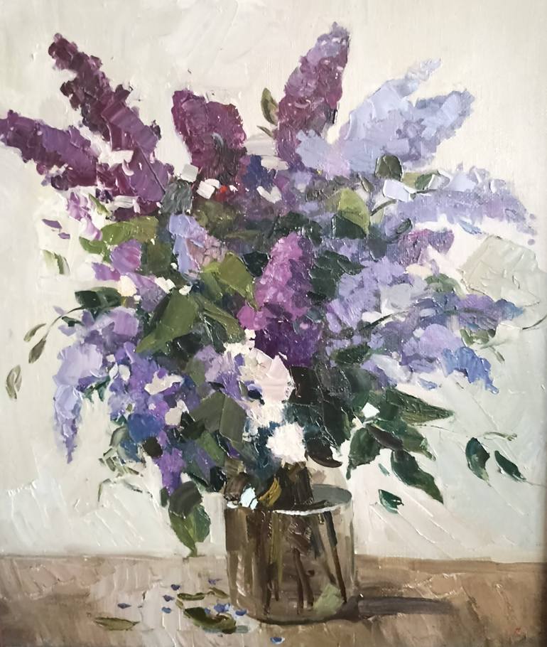 May Lilac Drawing by Ekaterina Naumova | Saatchi Art