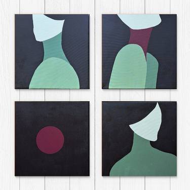 Print of Minimalism Abstract Paintings by Anna Werth