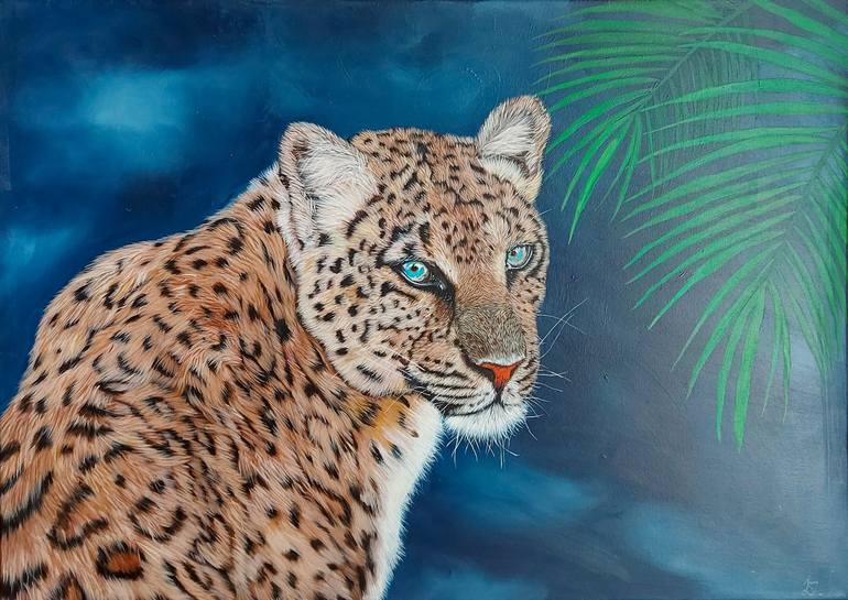 Original Animal Painting by Ibolya Kosdi