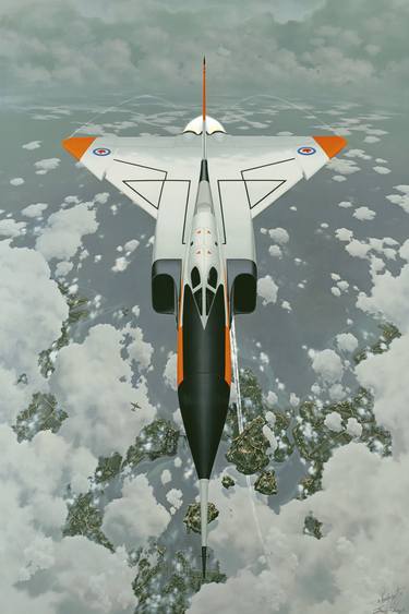 Original Airplane Paintings by Robert Vanderhorst