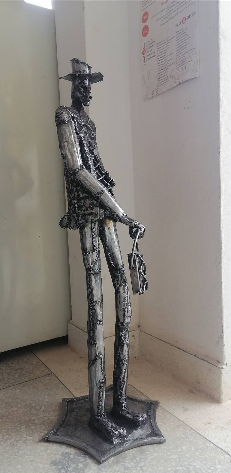 Original Modern Fashion Sculpture by Abdelhaq Elyoussi