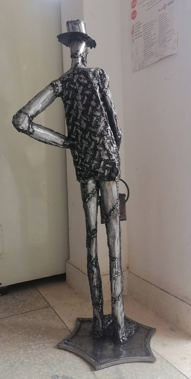 Original Modern Fashion Sculpture by Abdelhaq Elyoussi