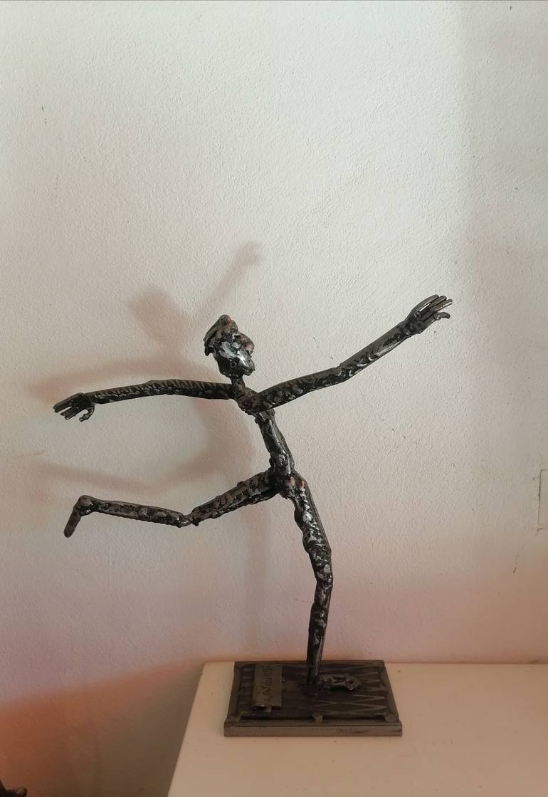 Original Art Nouveau Health & Beauty Sculpture by Abdelhaq Elyoussi