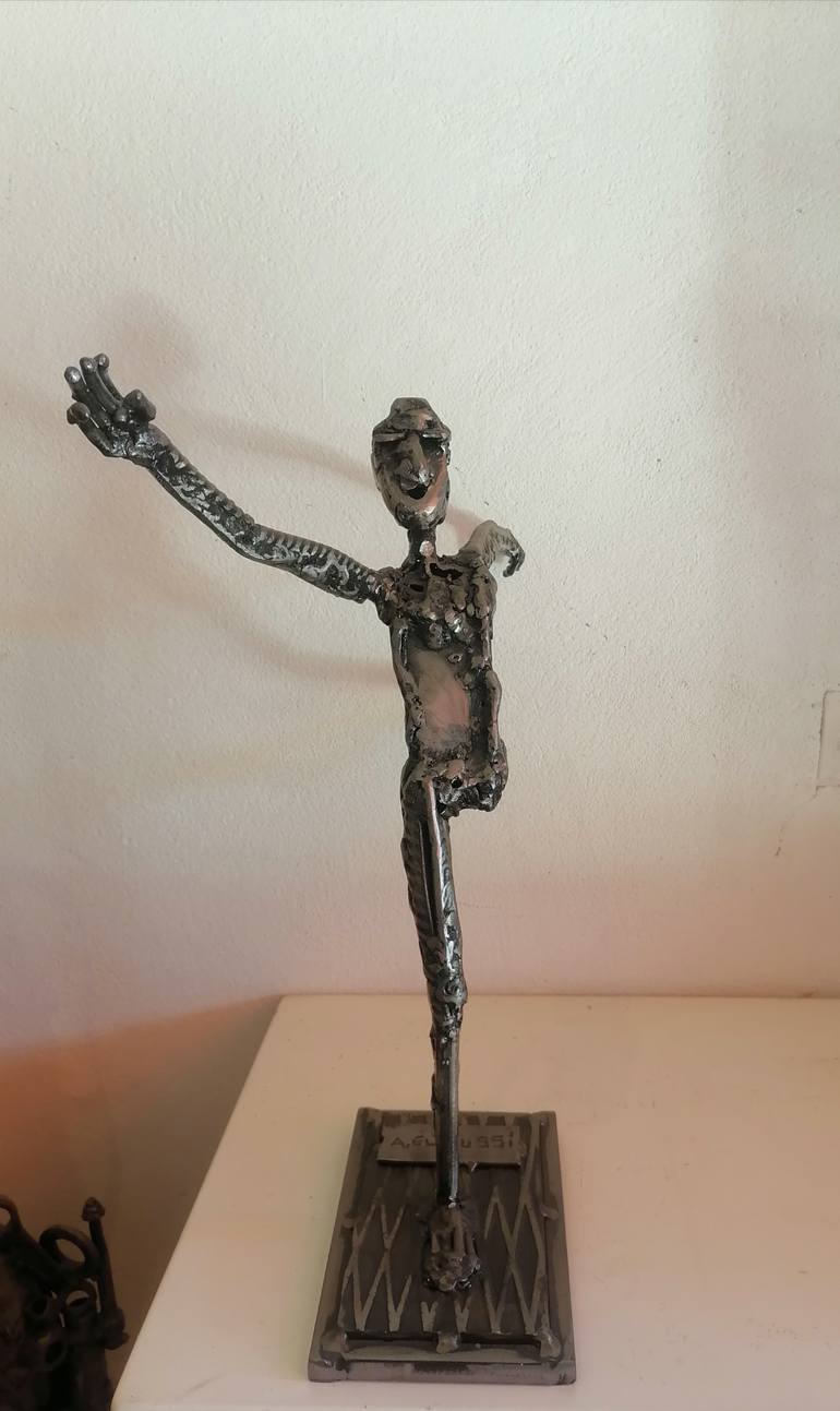 Original Art Nouveau Health & Beauty Sculpture by Abdelhaq Elyoussi