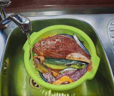 Original Realism Still Life Paintings by Francesco Stile