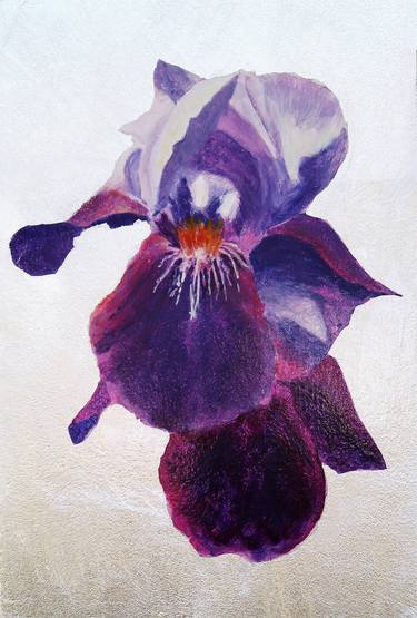 Original Realism Floral Painting by Marny Lawton