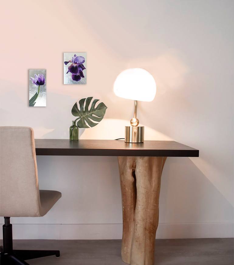 Original Realism Floral Painting by Marny Lawton