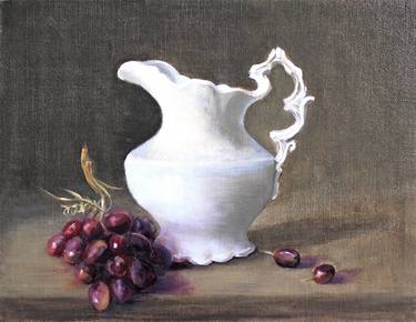 Pitcher and Grapes thumb