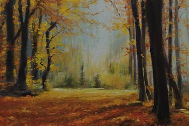 Original Landscape Painting by Davide Braito