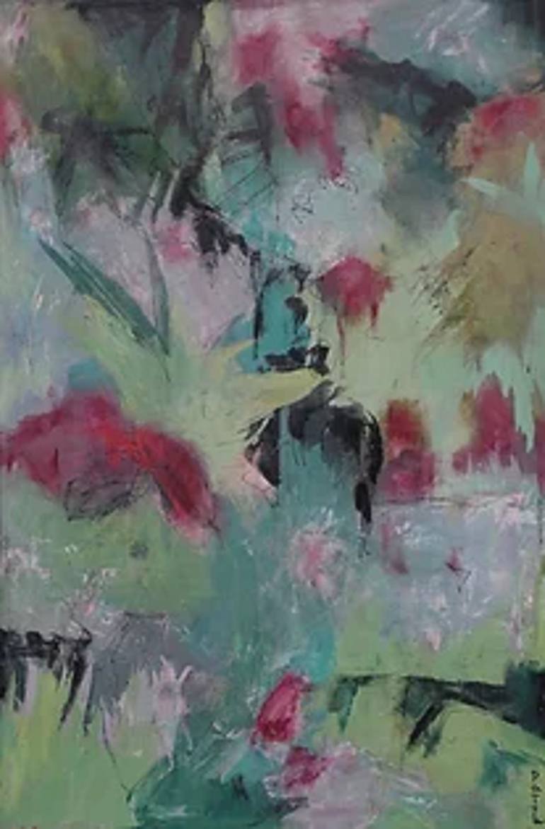 Original Abstract Expressionism Abstract Paintings by Patricia Arseneau