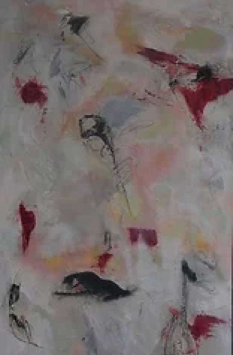 Original Abstract Expressionism Abstract Painting by Patricia Arseneau