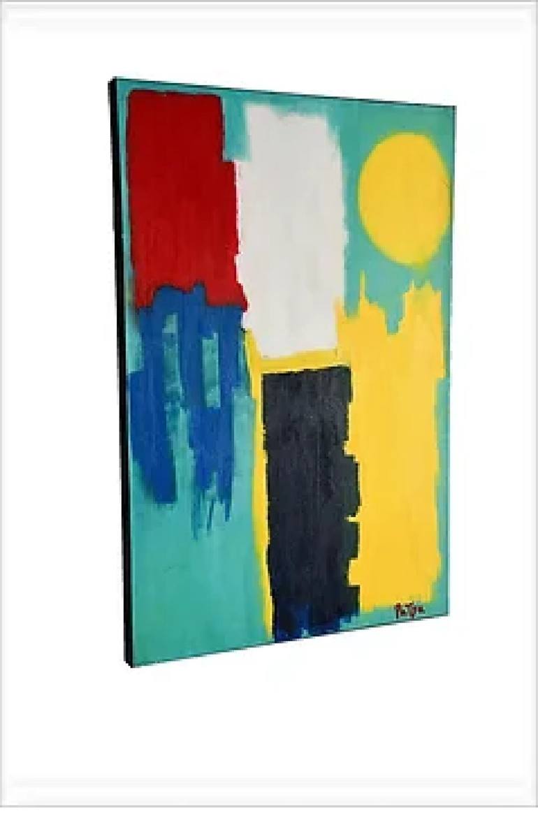 Original Abstract Expressionism Abstract Painting by Patricia Arseneau