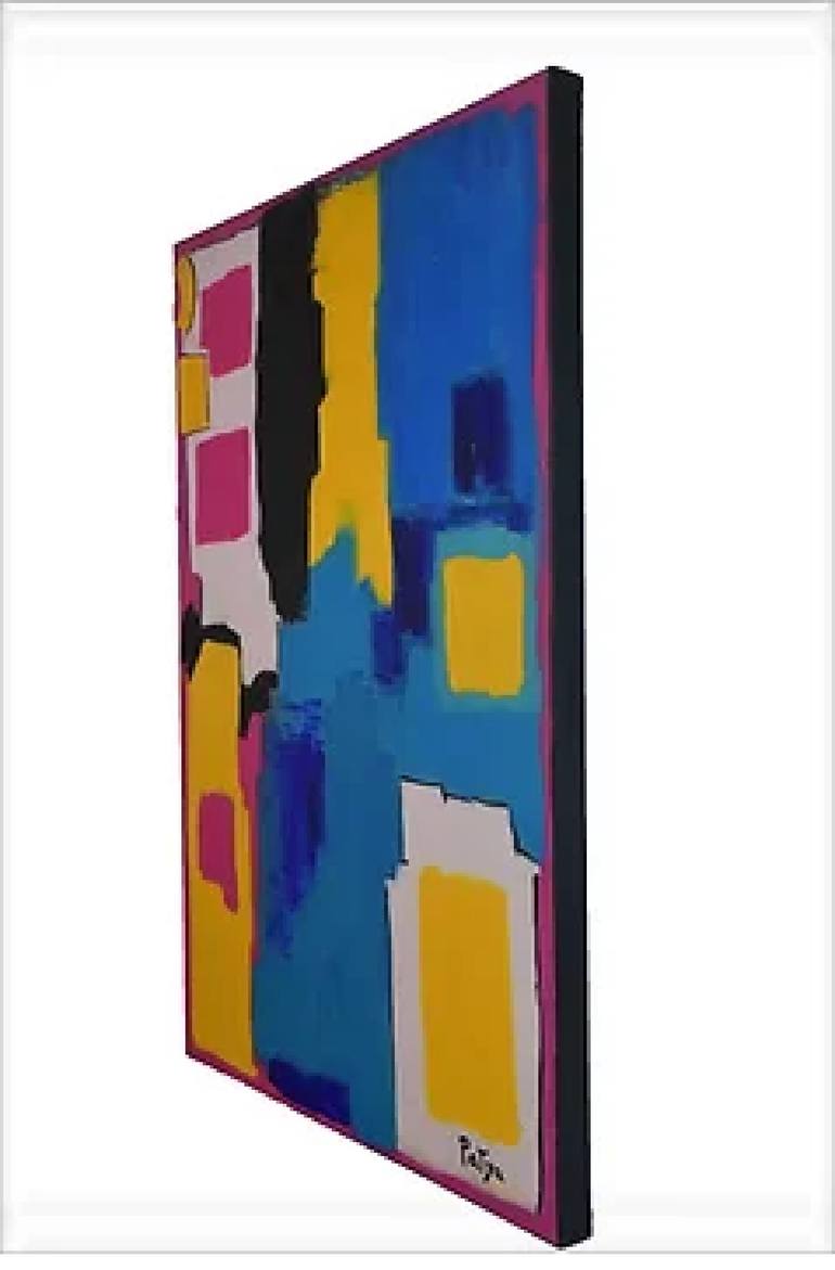 Original Abstract Expressionism Abstract Painting by Patricia Arseneau