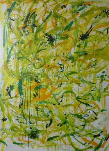 Original Contemporary Abstract Painting by Elisabeth Wagner